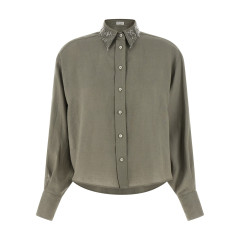 [Brunello Cucinelli] Shirts Long Sleeve SS26 MA698RH306C1063
