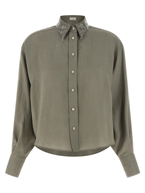 [Brunello Cucinelli] Shirts Long Sleeve SS26 MA698RH306C1063