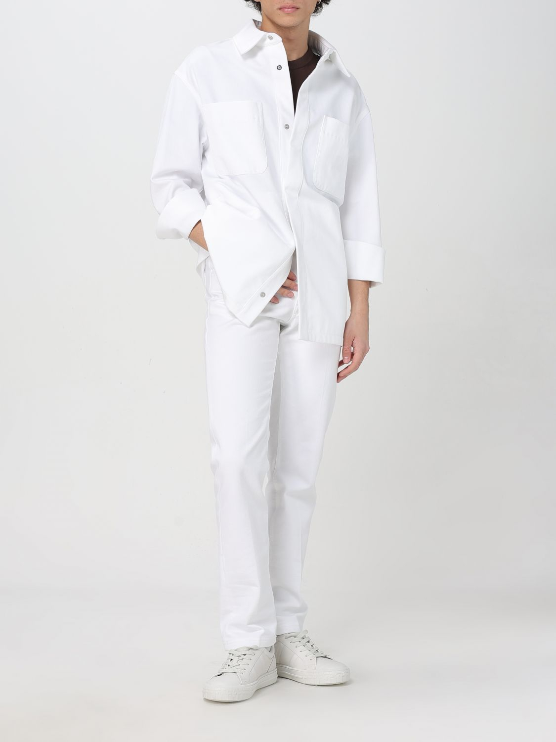 [Fendi] Shirts Long Sleeve FW25 FW1321AUAH F0QA0