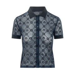 [MARINE SERRE] T-shirts Short Sleeve SS26 WSI037ACJER0005 BL90