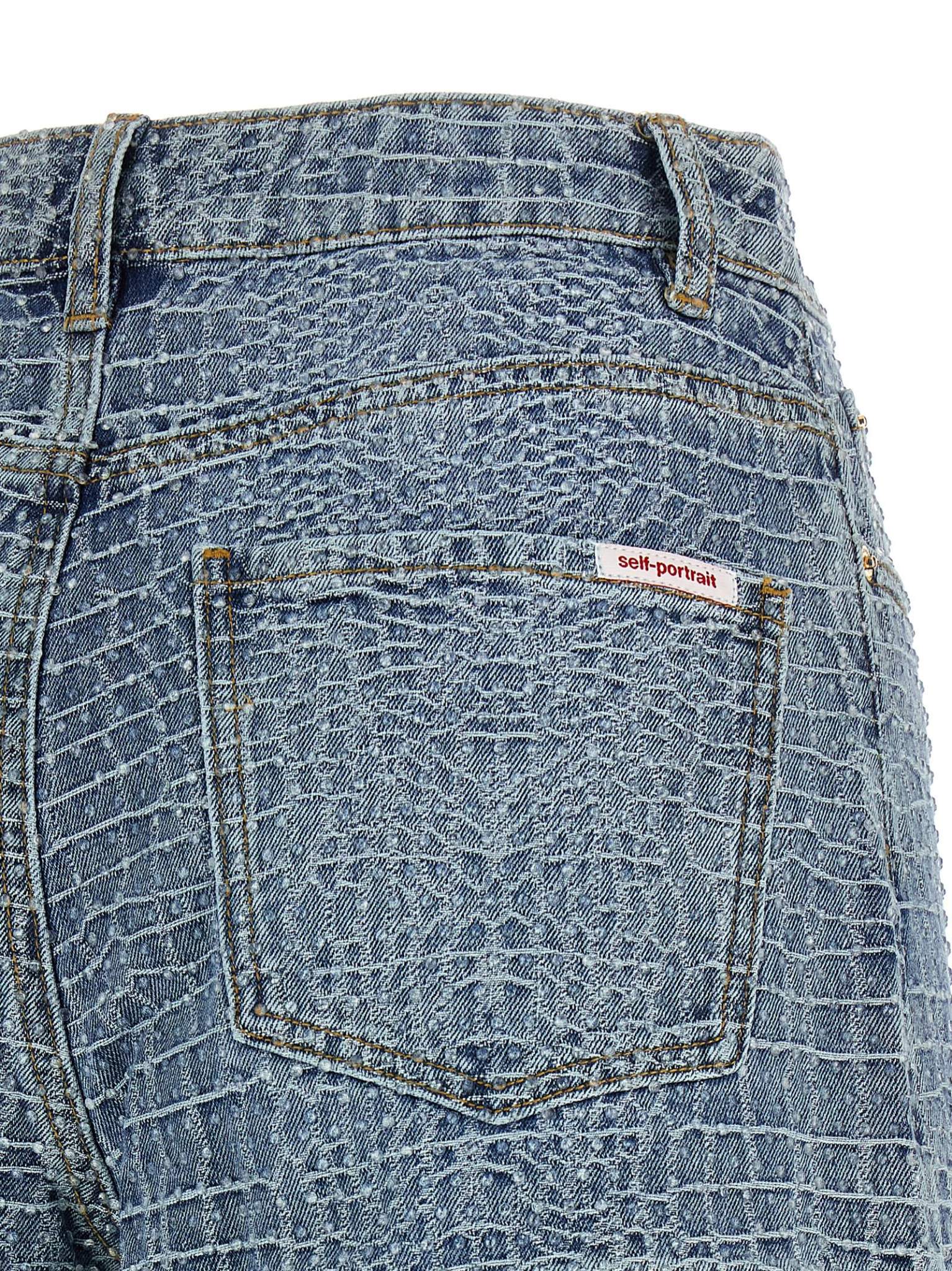 [SELF PORTRAIT] Shorts FW26 SS26804PBBLBLUE