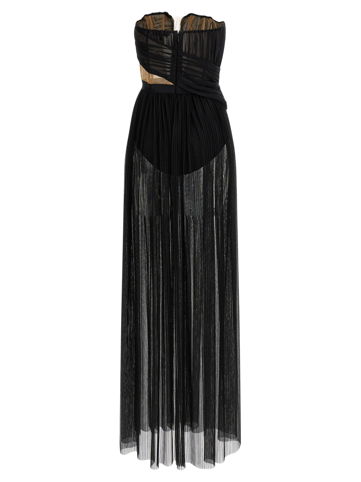 [Nensi Dojaka] Sleeveless dress SS26 NDDR2883000100BLACK