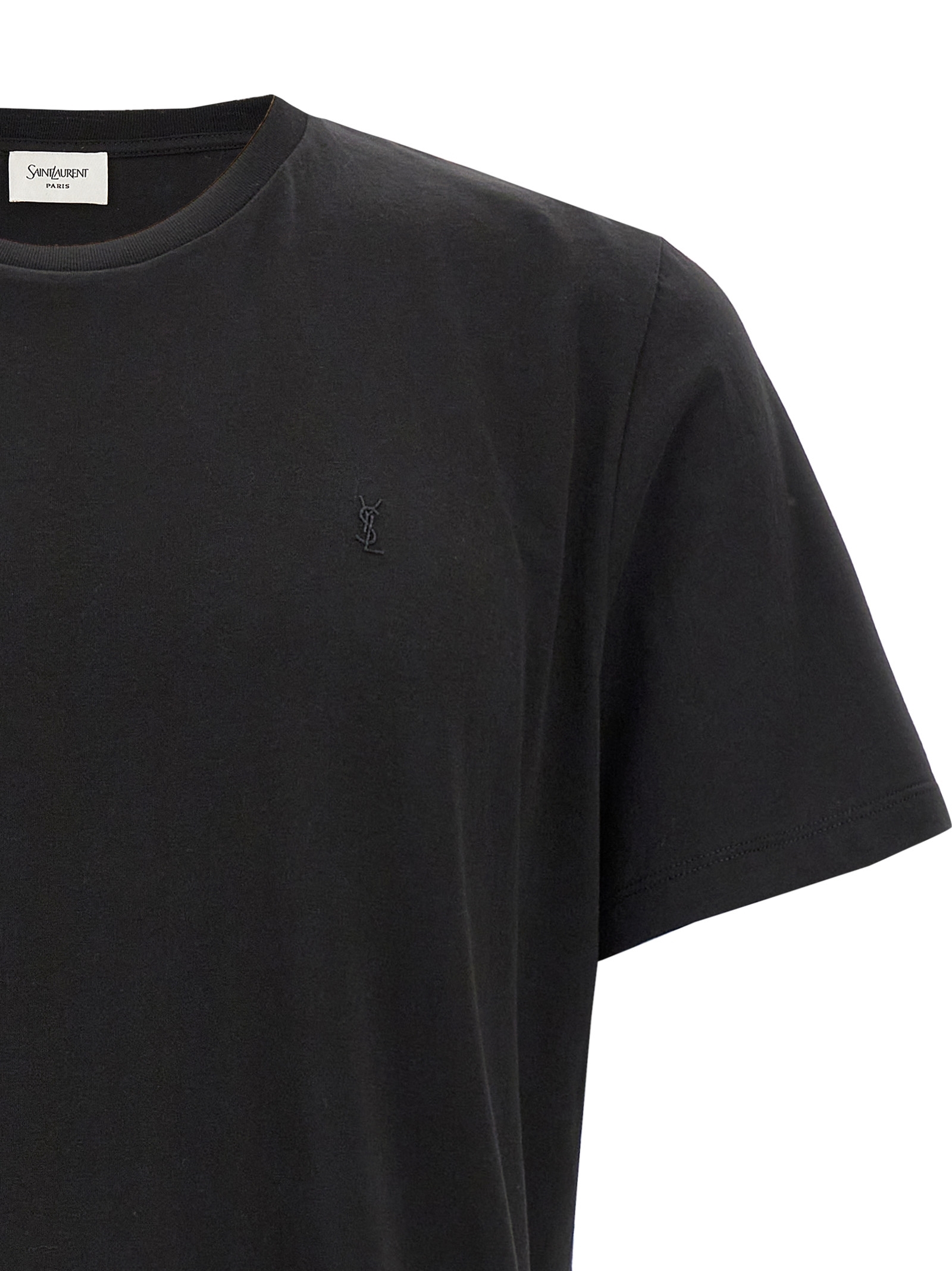 [Saint Laurent] T-shirts Short Sleeve FW25 819395Y2ZJ21000