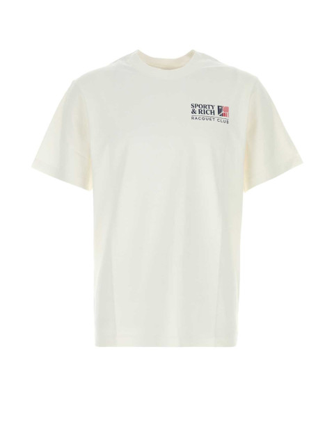 [SPORTY & RICH] T-shirts SS26 TO119710431WH01 WHINAVRUB