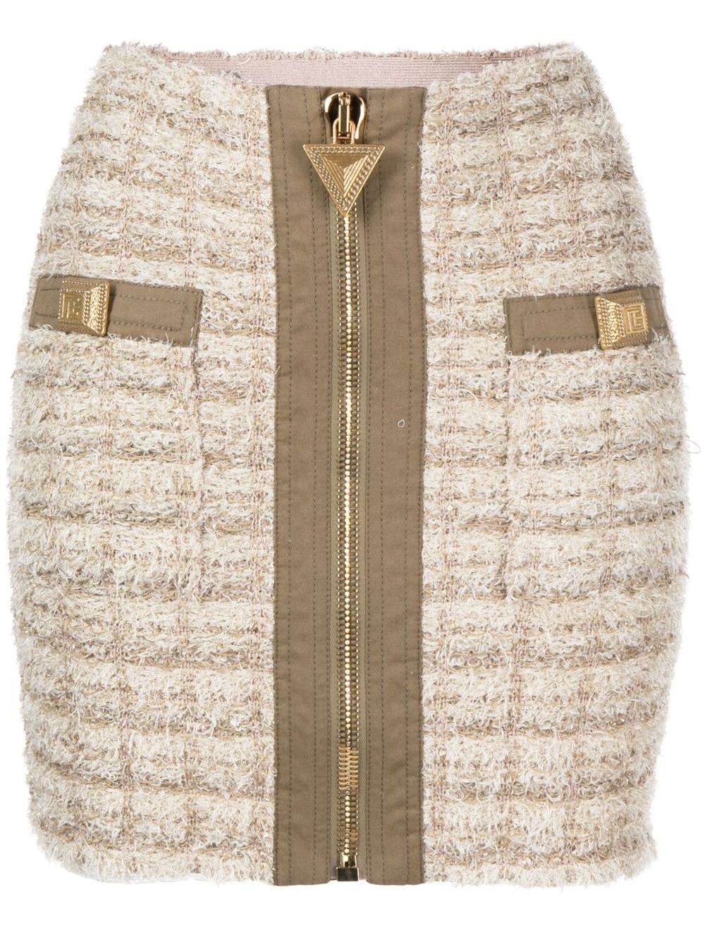 [BALMAIN PARIS] Mini skirt SS23 AF1LB012 KD77