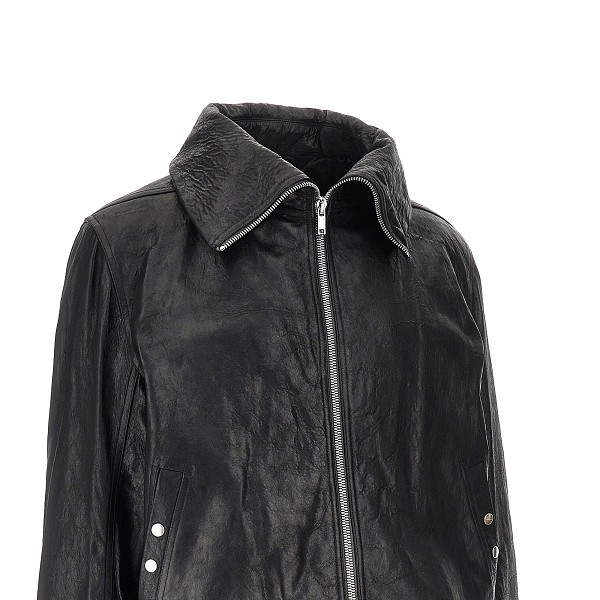 [Rick Owens] Leather Jacket FW26 RU02F4751LBE09-09