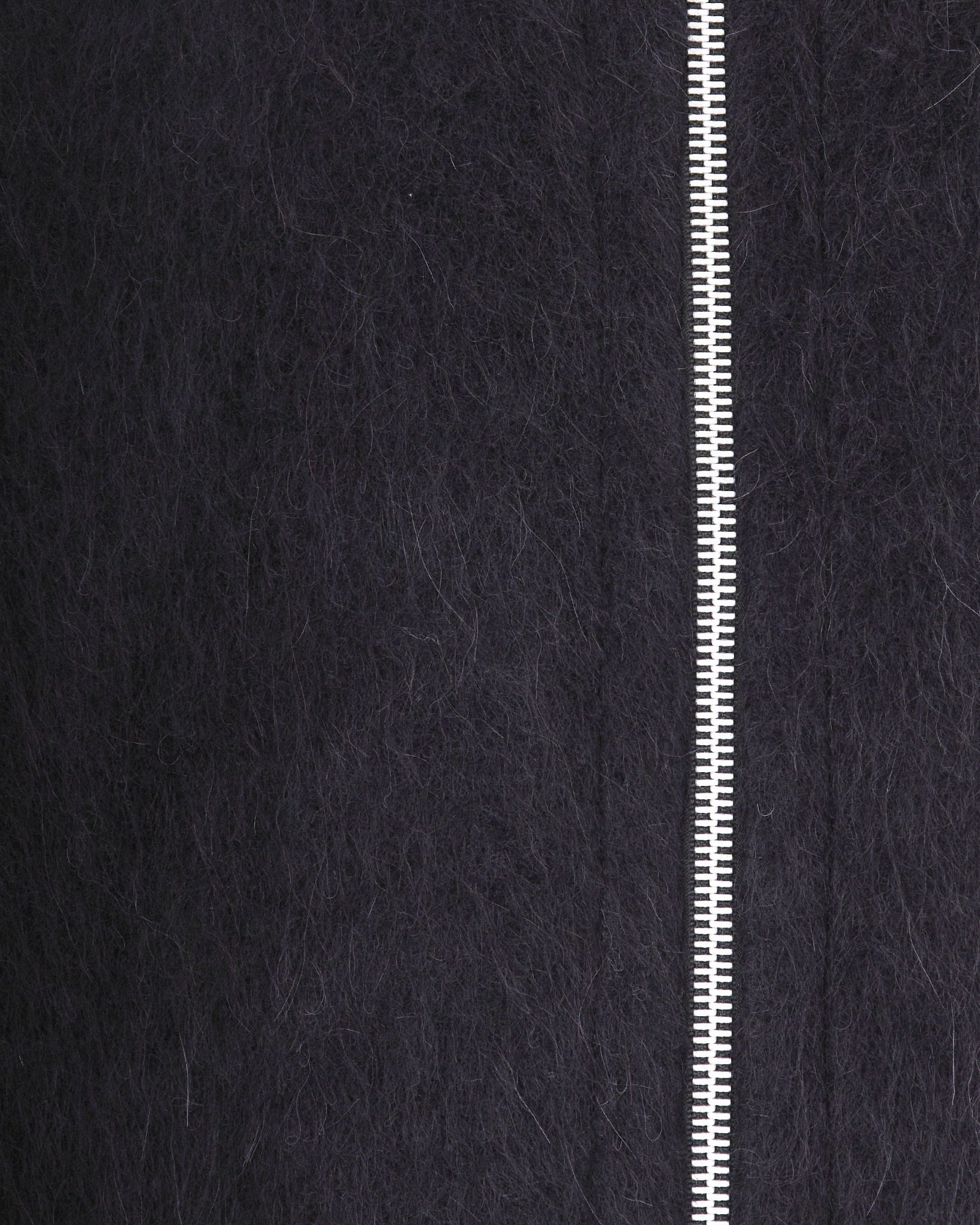 [Our Legacy] Zip up FW26 M4243FBHBlack Hairy Wool