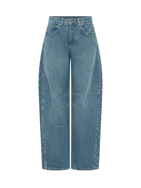 [MARINE SERRE] Jeans SS26 WPA174ACDEN0002 BL05