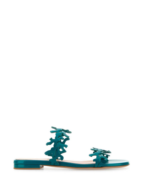 [Gianvito Rossi] Sandals SS26 G1015705RICNUI TEAL