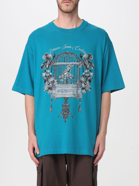 [VERSACE JEANS COUTURE] T-shirts Short Sleeve FW25 79GAHP08CJ01P 296