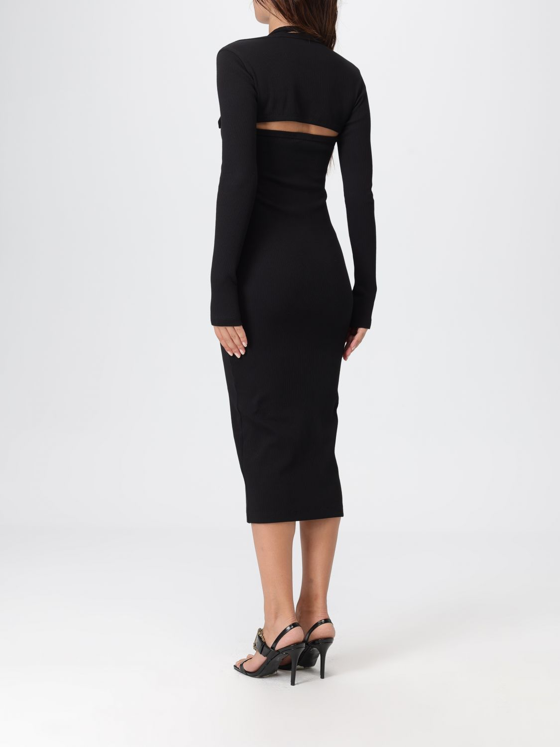 [VERSACE JEANS COUTURE] Long sleeve dress FW25 79HAO972J0259 899