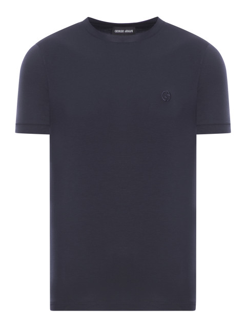 [Giorgio Armani] T-shirts Short Sleeve FW26 3GST52SJP4ZUBSG BLUE NAVY