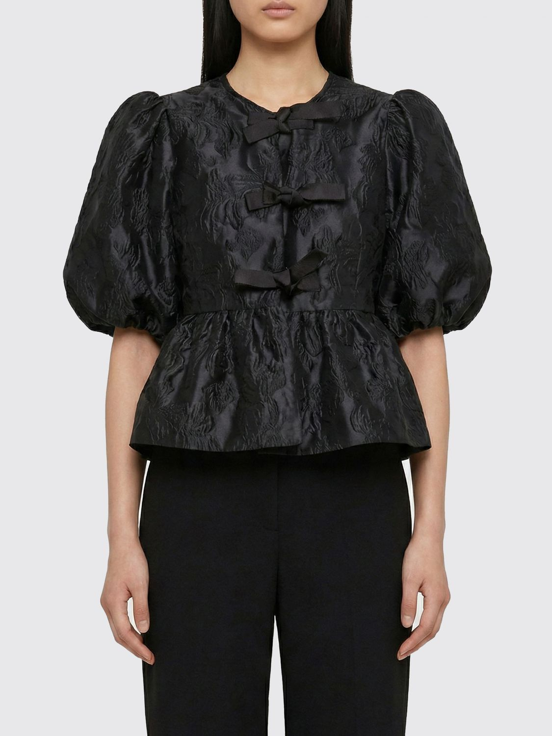 [GANNI] Blouse SS26 A1040079 099