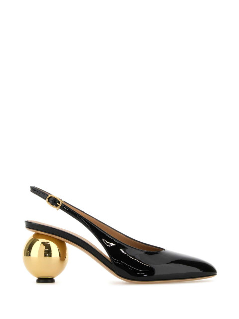 [Salvatore Ferragamo] Pumps FW25 01K4437848791C NEROBISCOTTO