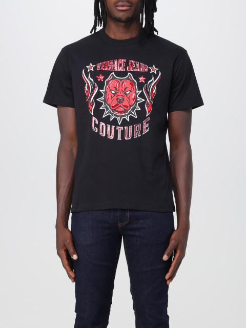 [VERSACE JEANS COUTURE] T-shirts Short Sleeve FW23 75GAHE0475UP601 899