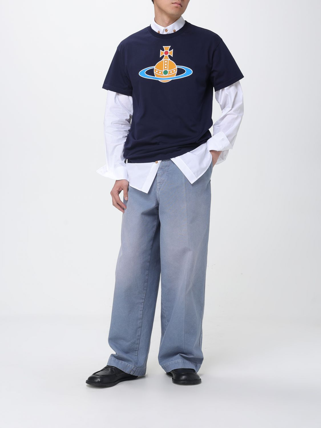 [Vivienne Westwood] Shirts Long Sleeve SS26 24010005W009Q A401