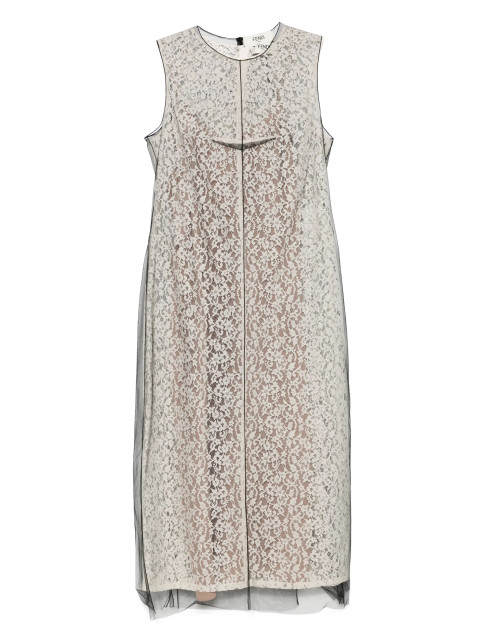 [Fendi] Sleeveless dress SS26 FDD298 AUP7
