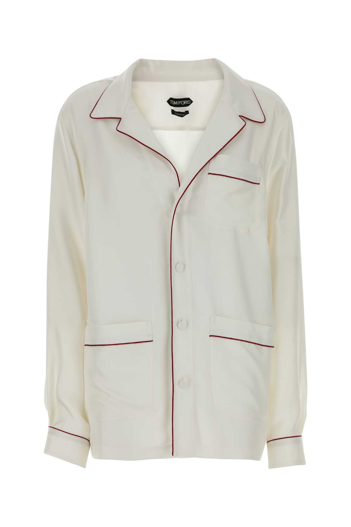 [Tom Ford] Shirts Long Sleeve SS26 CA3335FAX1717 WAD