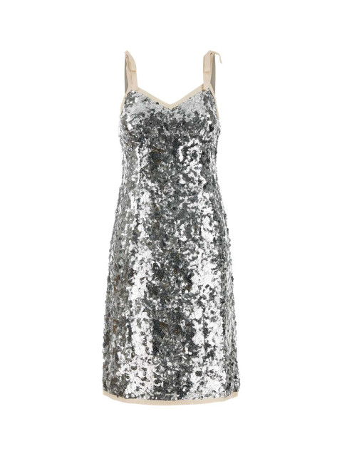 [Prada] Sleeveless dress FW25 P3O79RSOOO176A F0118