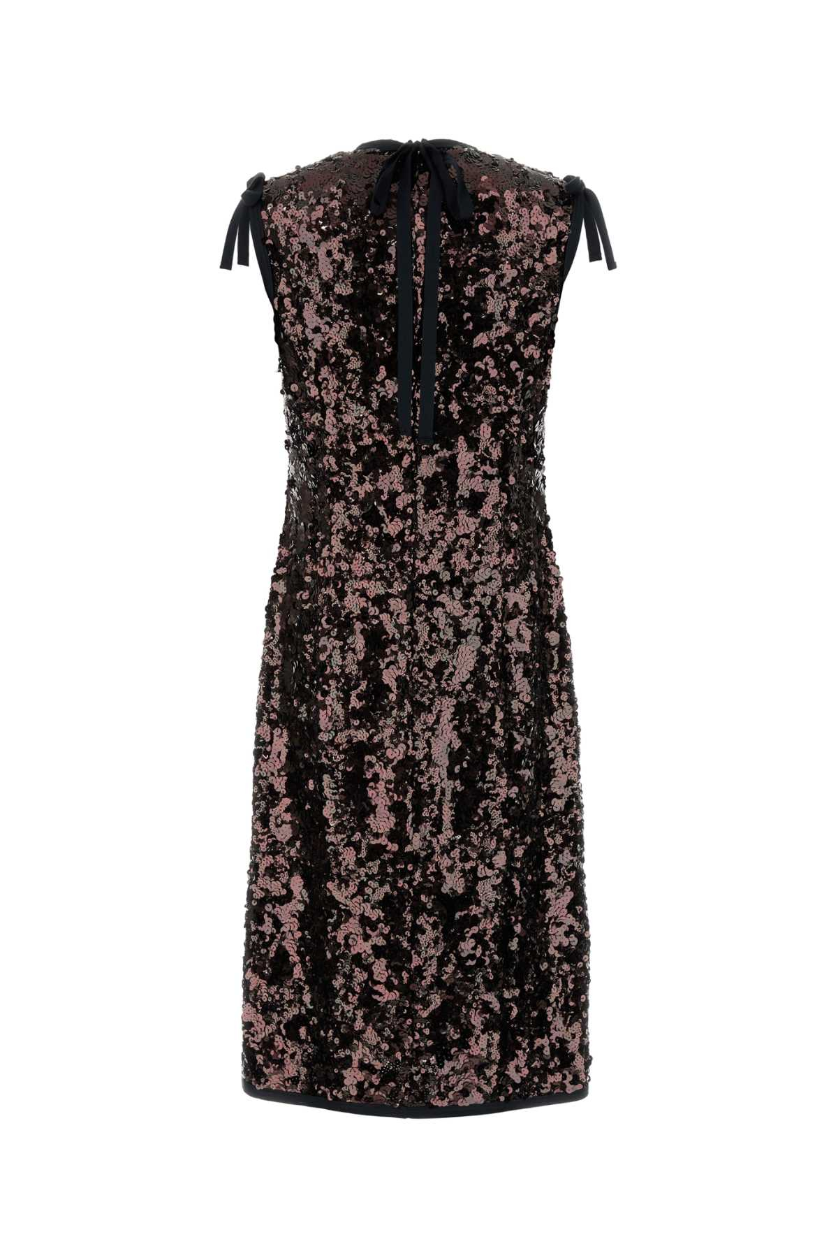 [Prada] Sleeveless dress FW25 P3O78RSOOO176A F0051