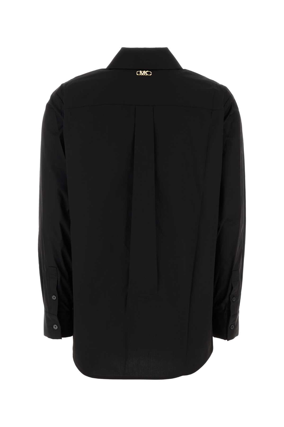 [MICHAEL BY MICHAEL KORS] Shirts Long Sleeve FW25 MT540TYF4C BLACK