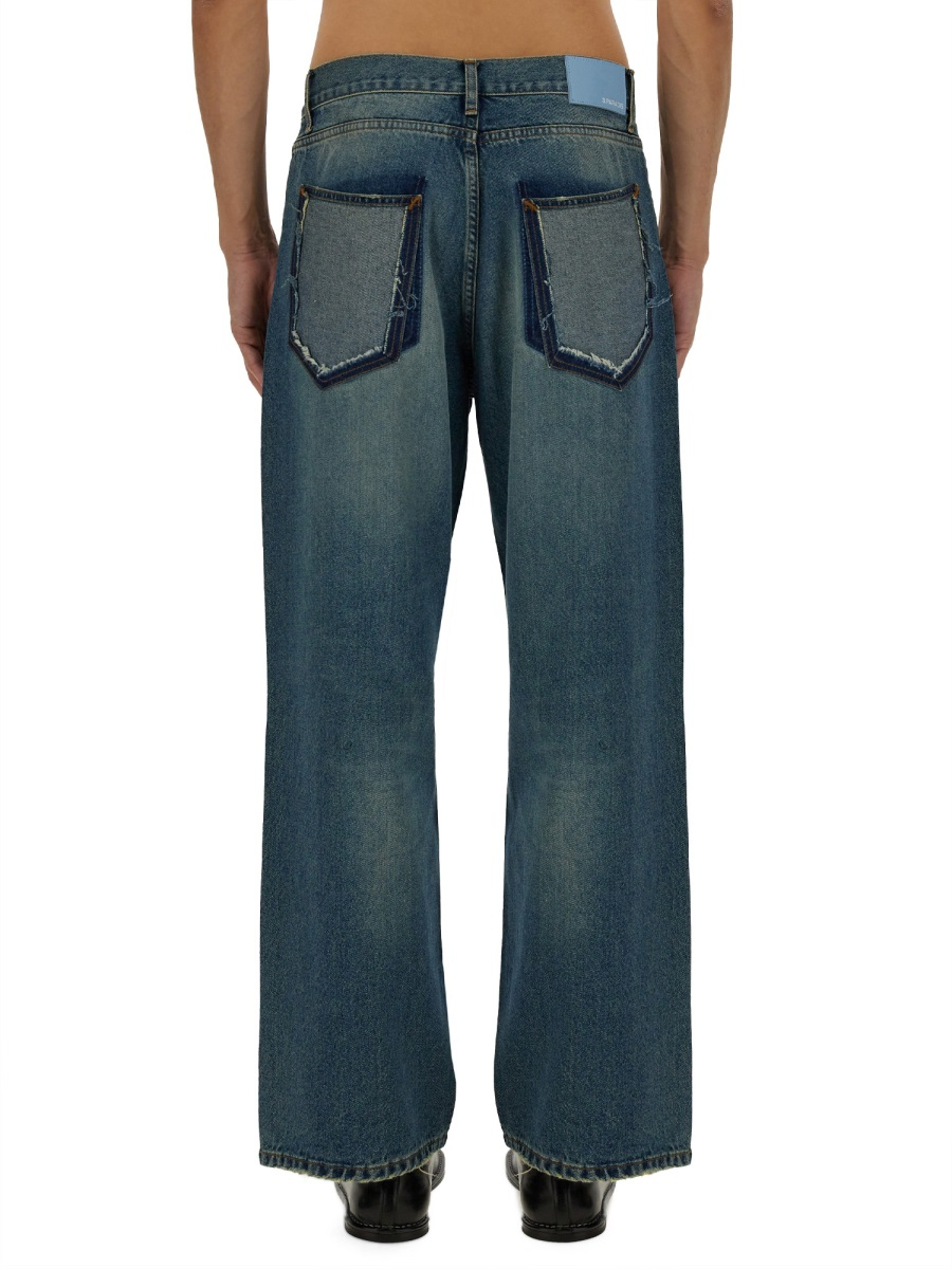 [3.paradis] Jeans SS25 SS2539BAGGY_WHASHEDBLU