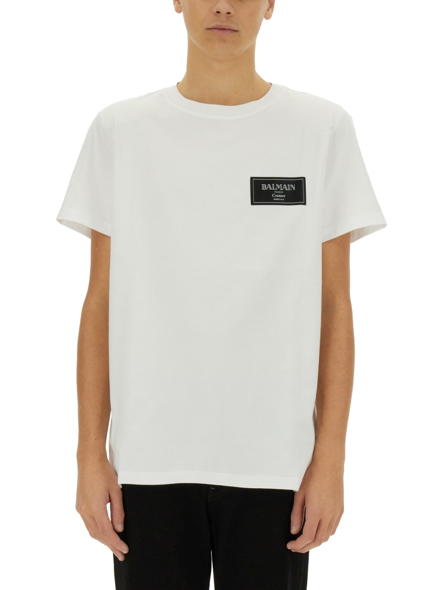 [Balmain] T-shirts Short Sleeve SS25 EH1EF000BC91_0FA