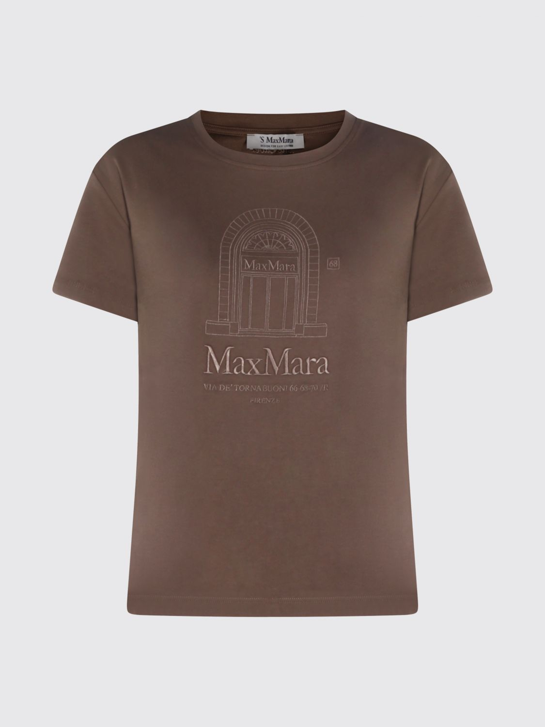 [S Max Mara] T-shirts Short Sleeve SS26 2619971021600 003