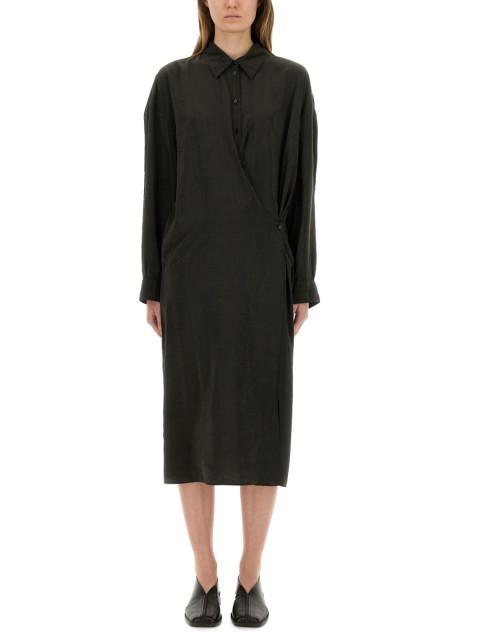 [LEMAIRE] Long sleeve dress SS25 DR1092_LF1308BR507