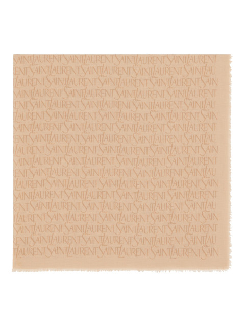 [Saint Laurent] Scarf FW26 7476803Y6689765 BEIGE LIGHT BROWN