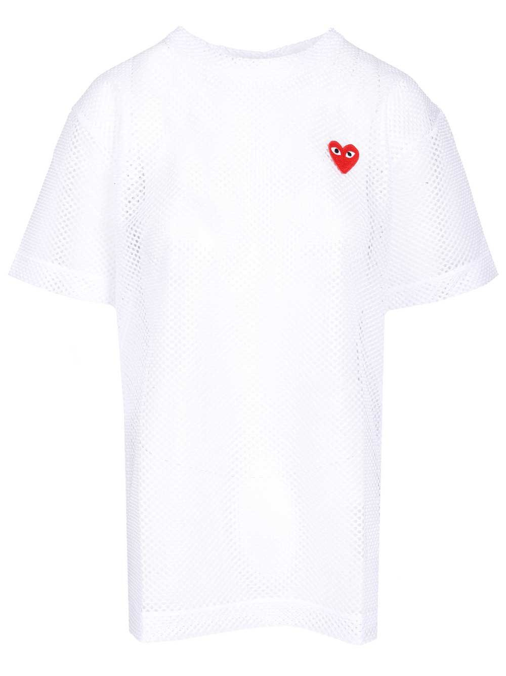 [COMME DES GARCONS PLAY] T-shirts Short Sleeve SS26 AX-T351-0512