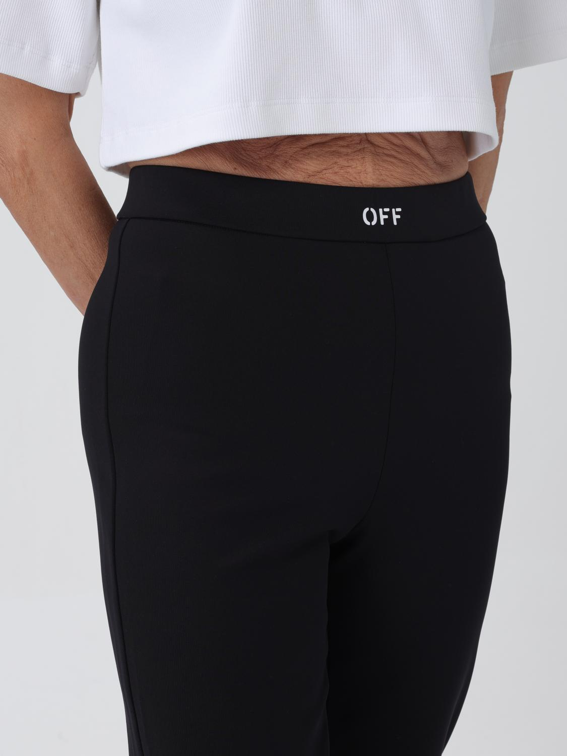 [Off-White] Trousers FW25 OWCD023C99JER001 1001