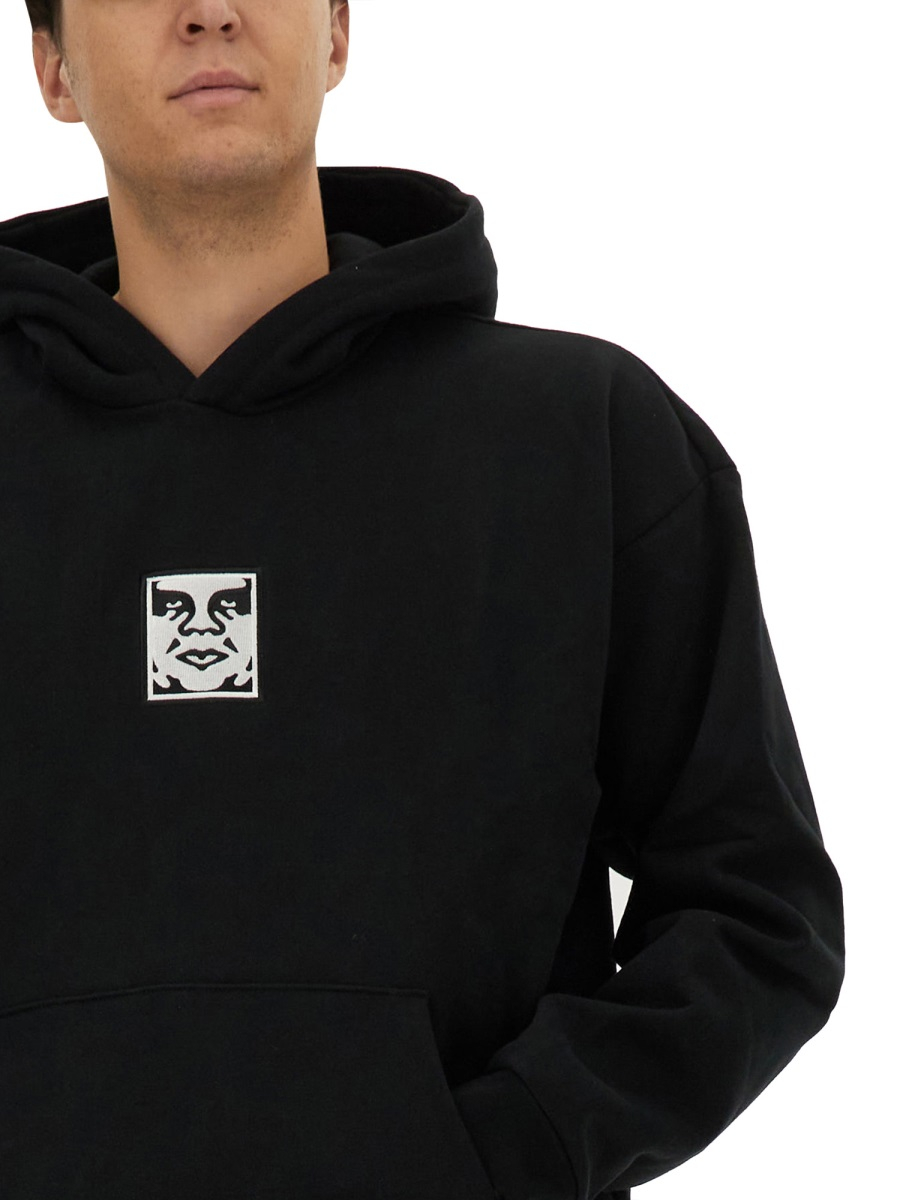 [OBEY] Hoodie SS25 112470196_BLACK