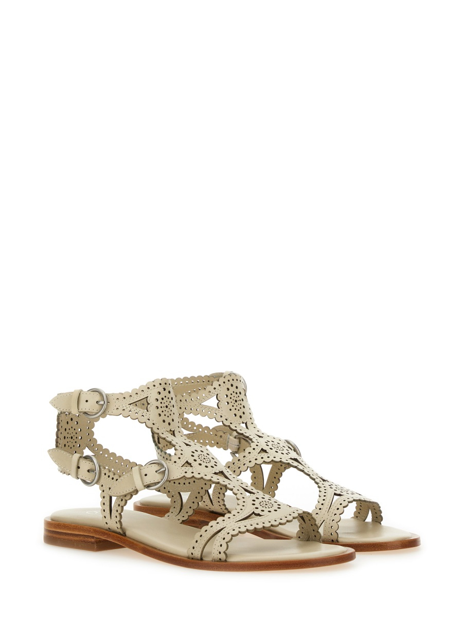 [ASH] Sandals SS25 PAPRIKA02_TALC