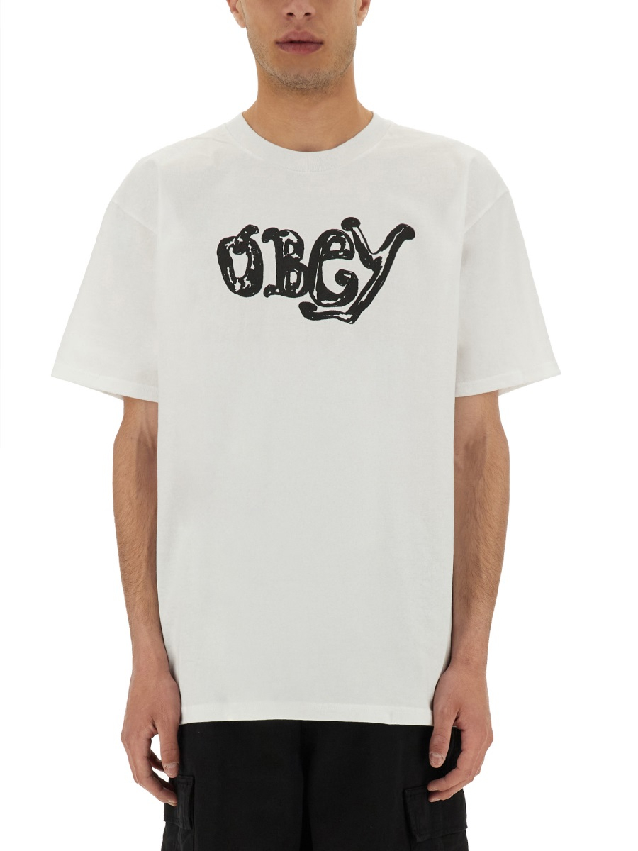 [OBEY] T-shirts Short Sleeve SS25 165264059_WHITE