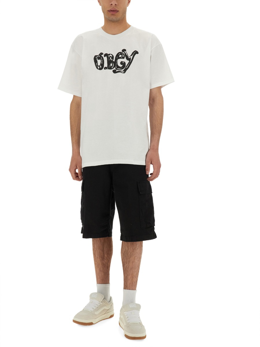 [OBEY] T-shirts Short Sleeve SS25 165264059_WHITE