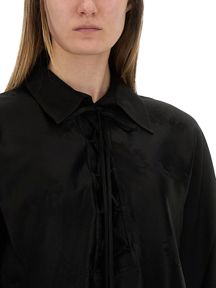 [GANNI] Shirts Long Sleeve SS25 W0359_099