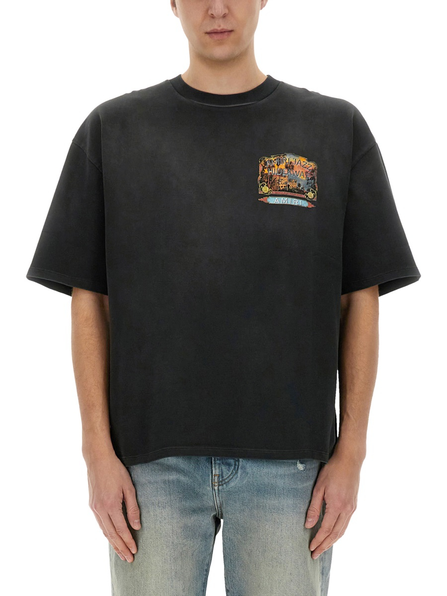 [Amiri] T-shirts Short Sleeve SS25 AMJYTE1165_BLACK