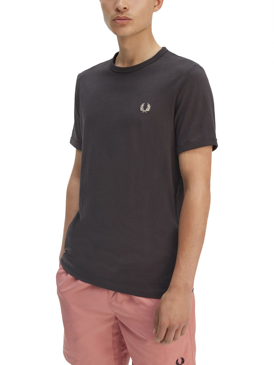 [FRED PERRY] T-shirts Short Sleeve SS25 FP-M3519-53_Y93
