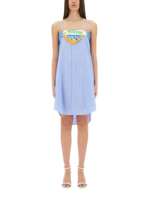 [Moschino Jeans] Sleeveless dress SS25 04683725_1303