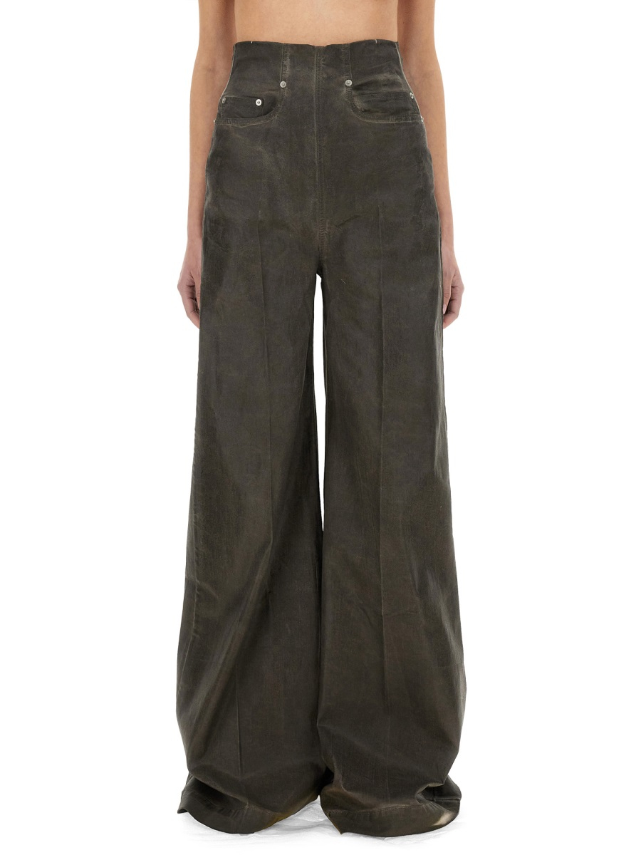 [RICK OWENS DRKSHDW] Trousers SS25 DS01E3303_SCF78
