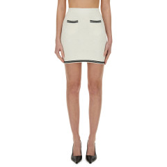 [Self-portrait] Mini skirt SS25 RS25-111SK-C_CREAM