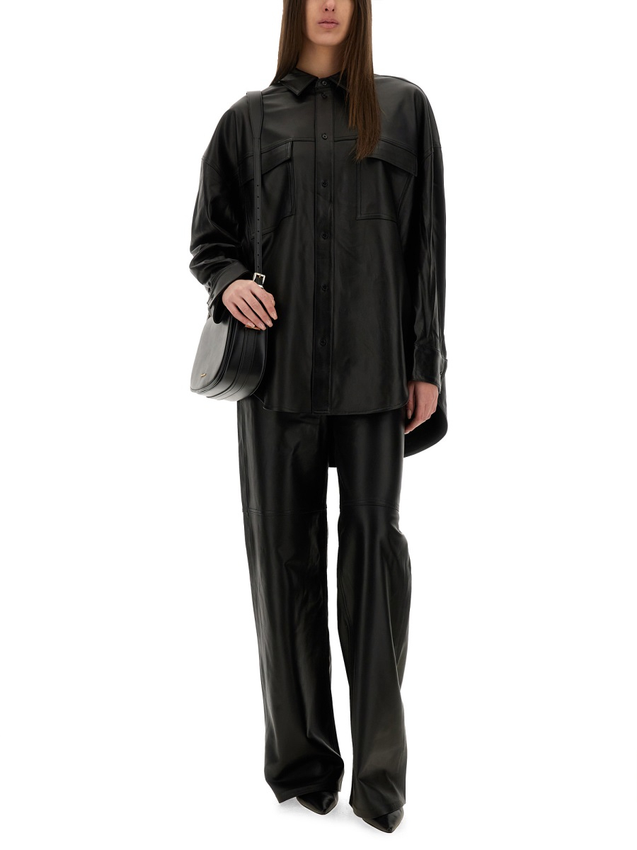 [MICHAEL BY MICHAEL KORS] Trousers SS25 MR53065FAF_001BLACK