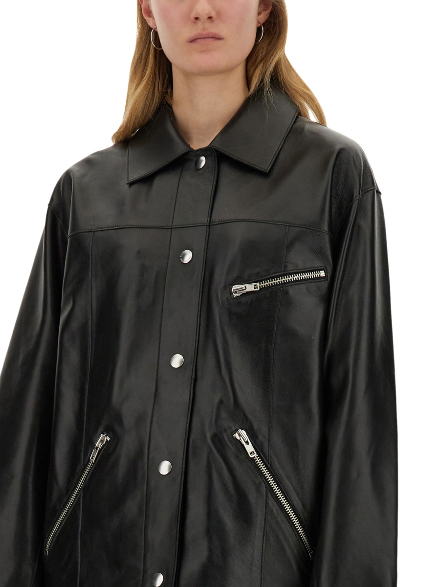 [STAND STUDIO] Leather Jacket SS25 66383_780089900