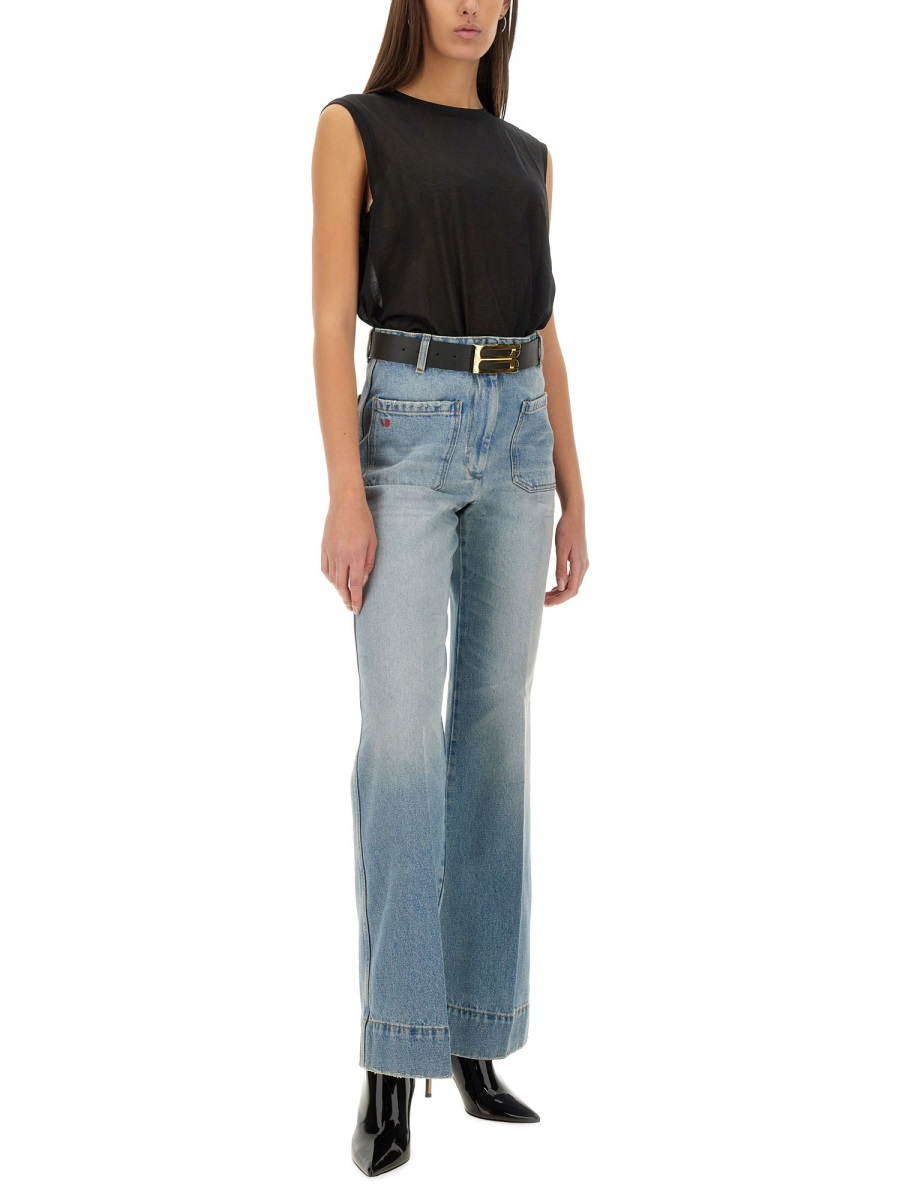 [VICTORIA BECKHAM] Belt SS25 1324ABL005770A_BLACK