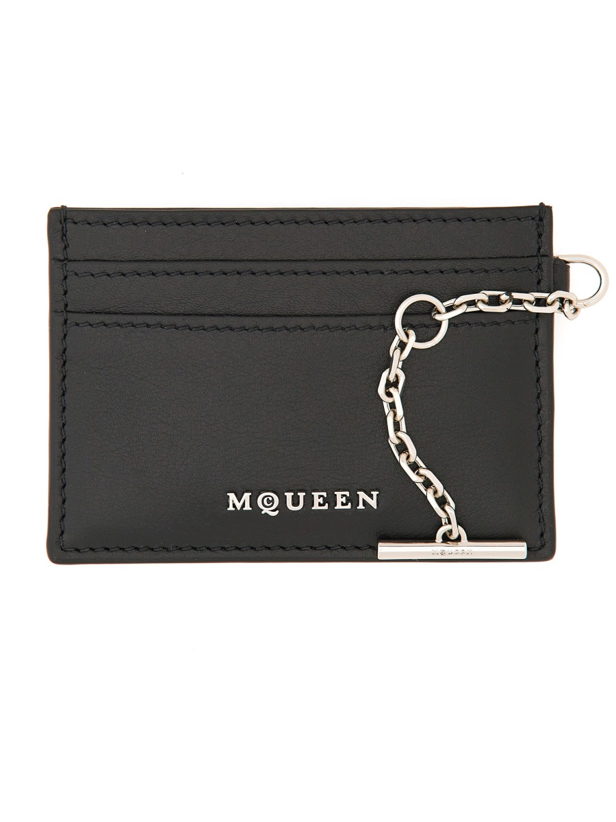 [Alexander McQueen] Wallet FW24 804434_1T1AN1000