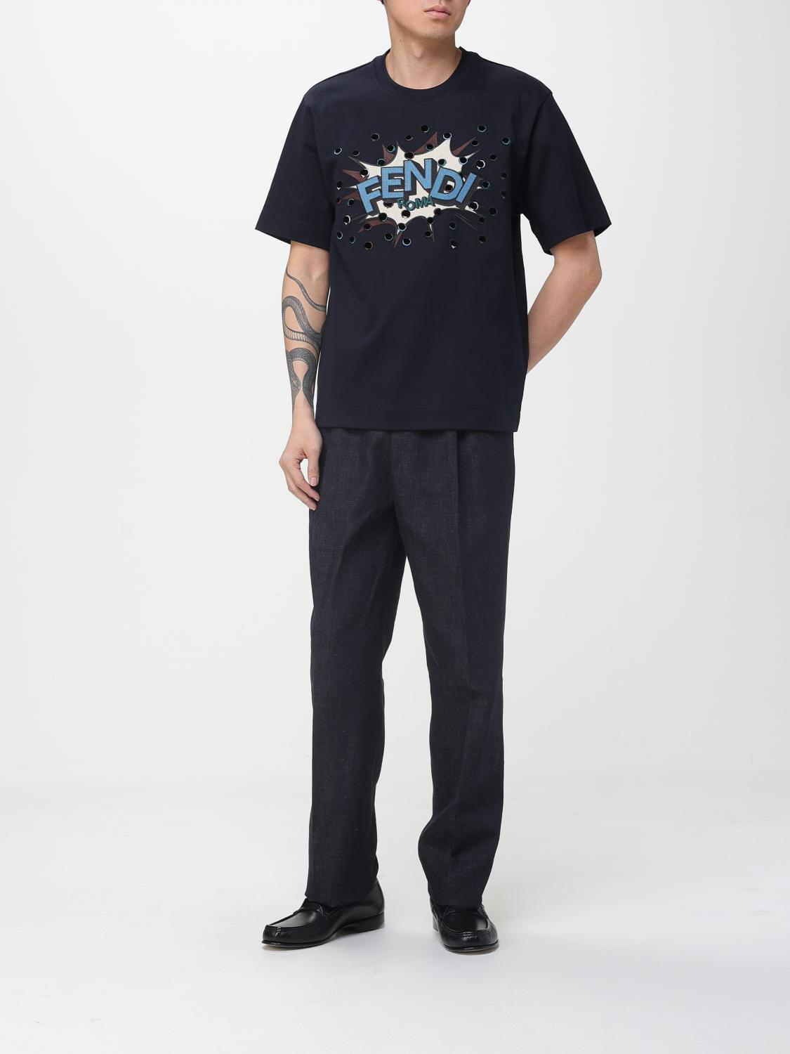 [Fendi] T-shirts Short Sleeve SS26 FY0936AW0X F0QG0