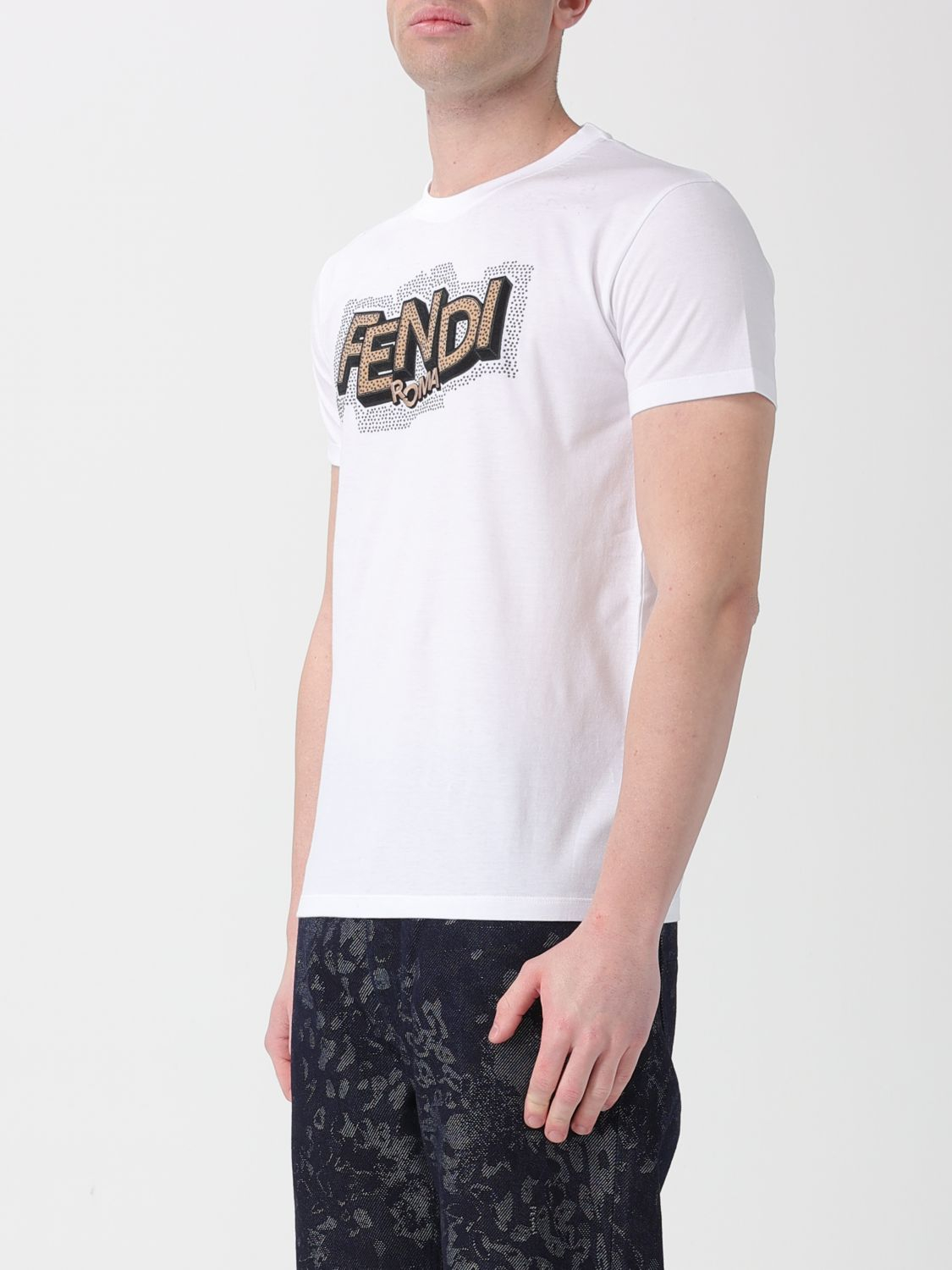 [Fendi] T-shirts Short Sleeve SS26 FY1319AW0W F0QA0