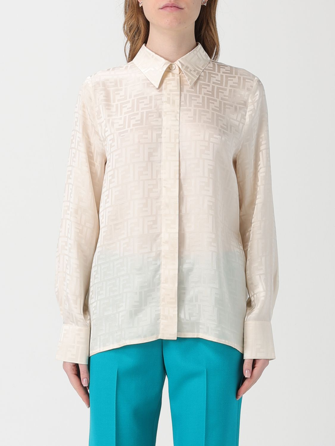 [Fendi] Shirts Long Sleeve SS26 FS8140AJ0Z F1M2A