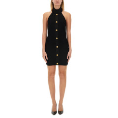 [Balmain] Sleeveless dress FW24 DF0R3236KH58_0PA